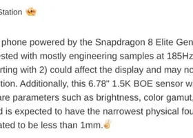 OnePlus 16 Hadir dengan Bezel Super Tipis di Bawah 1mm dan Layar 185Hz