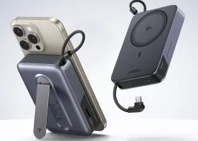 Ugreen Zapix Magnetic Power Bank, Charger Praktis dengan Kabel Terintegrasi