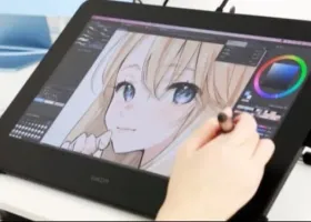 Wacom Cintiq 22 DTK-2260, Tablet Premium untuk Ilustrator Profesional