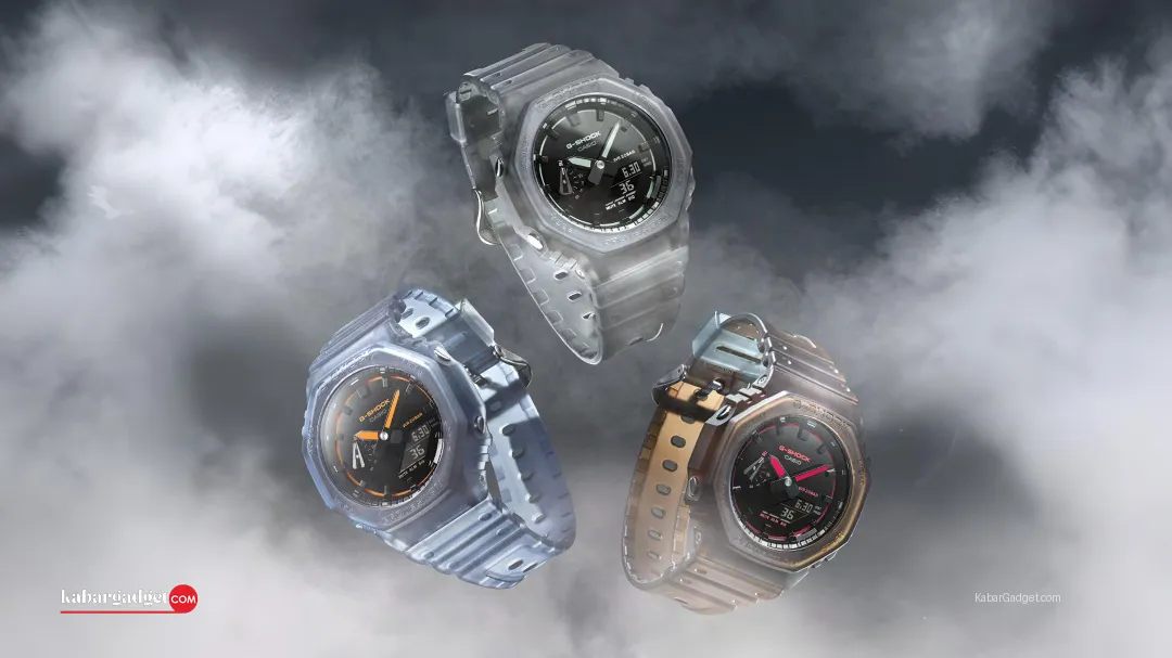 Review Casio G-Shock GA-2100 Smoke Dial: Tampilan Nightlife dan Fitur Ringkas (Photo: Casio, Gizmochina)