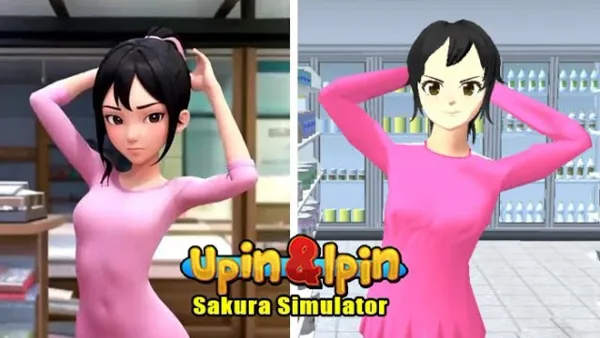 Cara Berkunjung ke Rumah Upin Ipin dan Bertemu Kak Ros yang Galak di Sakura School Simulator