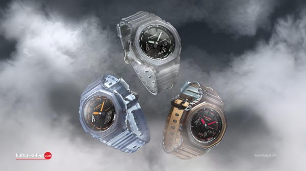 Review Casio G-Shock GA-2100 Smoke Dial: Tampilan Nightlife dan Fitur Ringkas (Photo: Casio, Gizmochina)